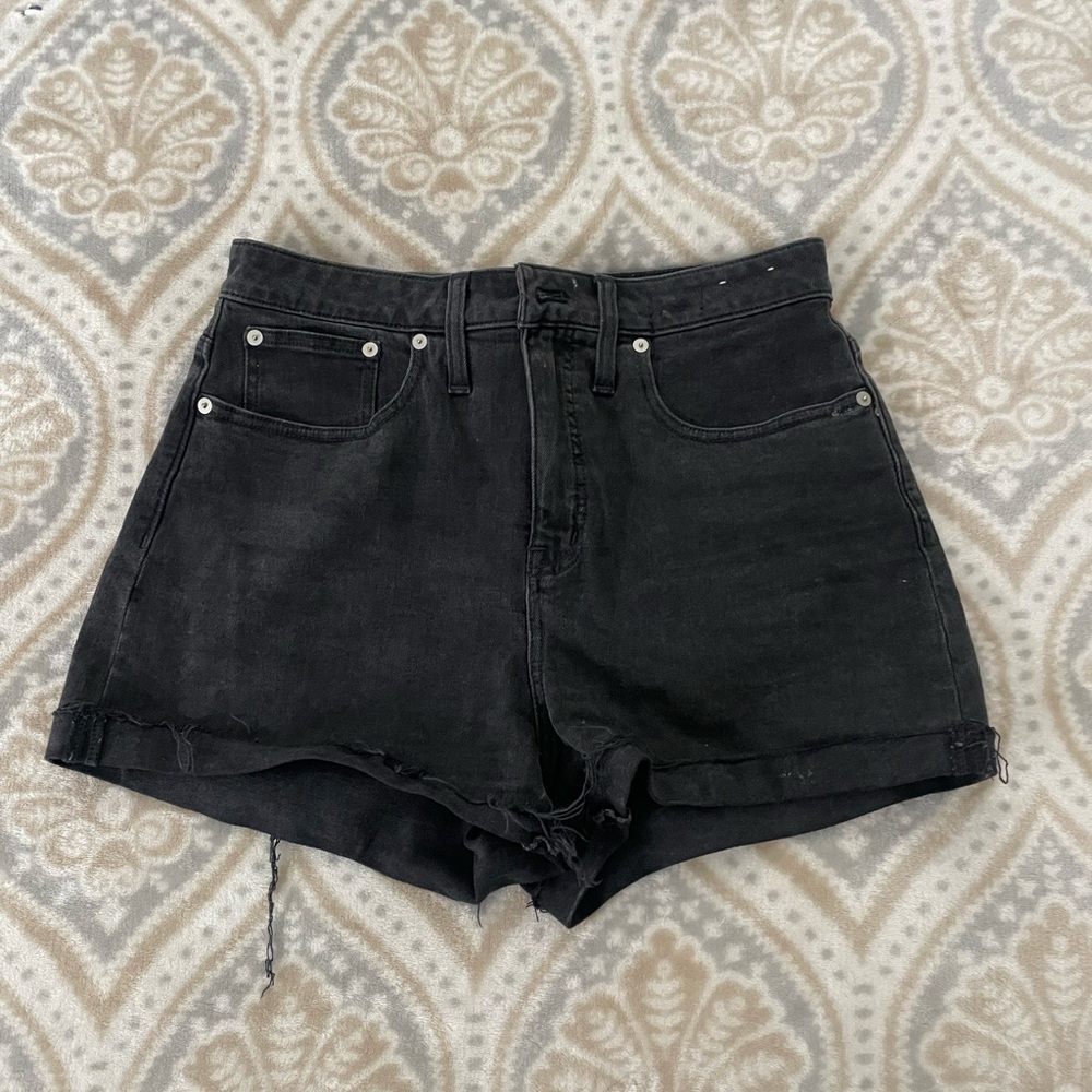 Madewell Curvy High Rise Denim Shorts